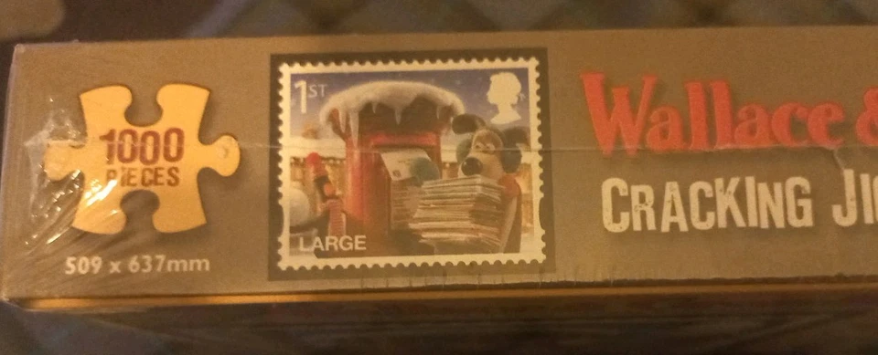 Sealed, Unopened 2010 Wallace & Gromit 1st Class Royal Mail Stamp 1000 Pc Jigsaw - Image 4 of 4