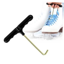 Shoe Lace Tightner, Skate Key Boot Lace Hooks Puller for Ice-Skates Hockey 