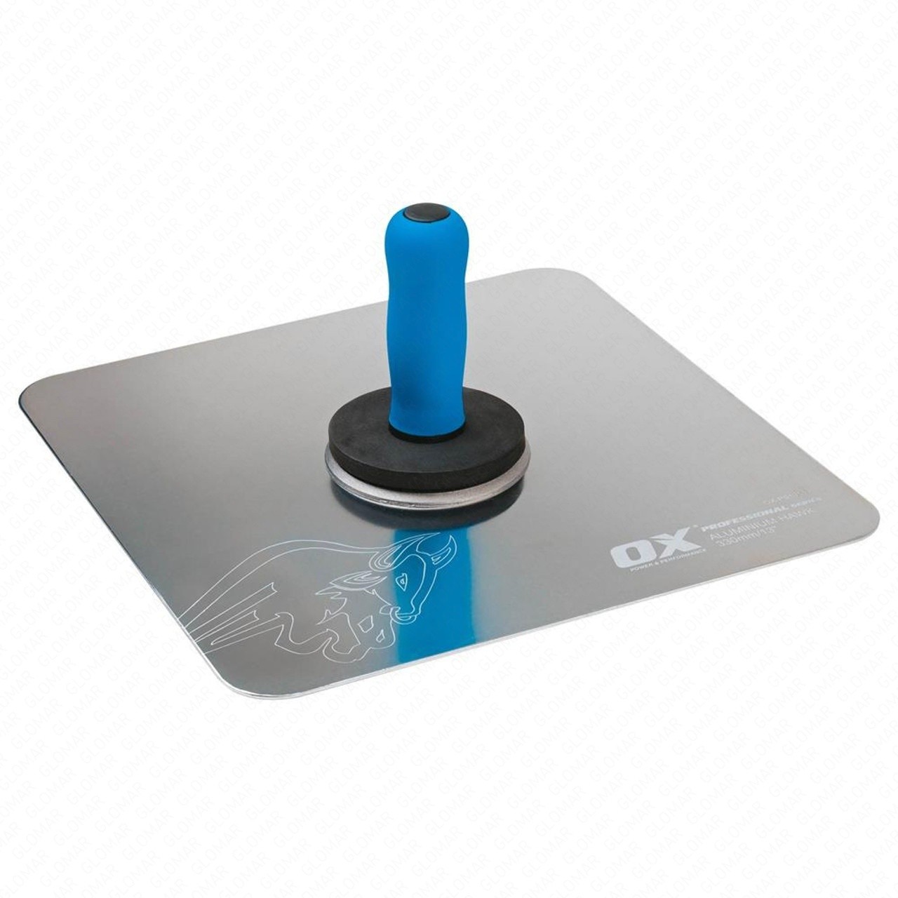 OX Tools OX-P010513 Pro Aluminium Plasterers Hawk Board 13in x 13in - Image 5