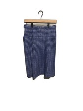 Pendleton women s size 10, 100 virgin wool lined blue plaid skirt