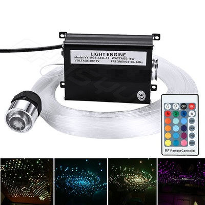 Car/Home Headliner Star Light kit Roof Twinkle Ceiling Lights 300pc Fiber Optic