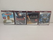 HD DVD'S, LOT OF 4 Doom Nutty Professor Beowulf Seabiscuit New Sealed