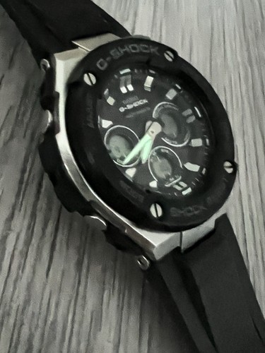 CASIO G-SHOCK GST-W300-1A G-STEEL Men's Watch Radio Solar - Imagen 7 de 11