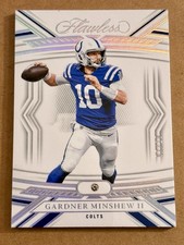 2023 Flawless Gardner Minshew Diamond SSP /10 Colts