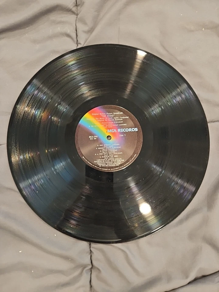 Marvin Hamlisch – The Sting Original Motion Picture Soundtrack 12" Vinyl LP - Image 4 of 4