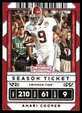 Amari Cooper 2020 Panini Contenders Draft Picks #6 Alabama Crimson Tide NFL READ