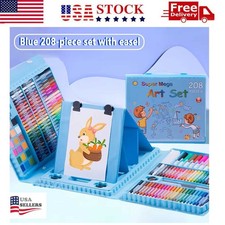 BLUE Art Supplies, 208 Pack Art Set Drawing Kit for Girls Boys Artist , USA