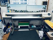 Roland Versa Camm SP540i stampante vinile e sistema di inchiostro sfuso tagliato funzionante