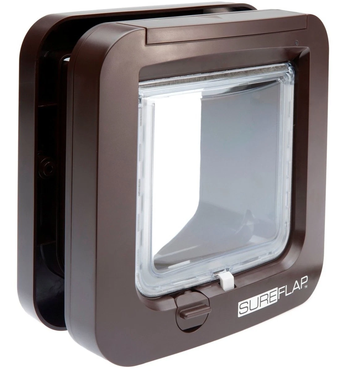 SureFlap DualScan Microchip Cat Door - La apertura de la puerta es d