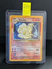 Pokemon Karte TCG Vulnona / Ninetales 12/102 Holo Base Set Deutsch