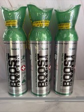 BOOST Oxygen Portable Natural Supplemental Oxygen Canisters 5L Medium , 3 Pack