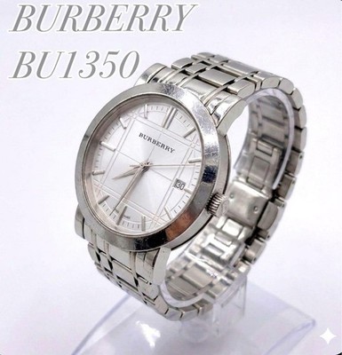 Burberry Heritage BU1350 Check Dial Uhr aus Japan