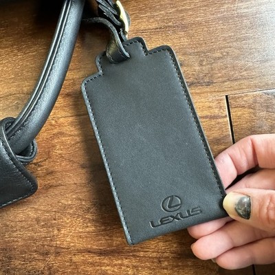 Coach x Lexus Foldover Black Leather Travel Garment Bag Tote