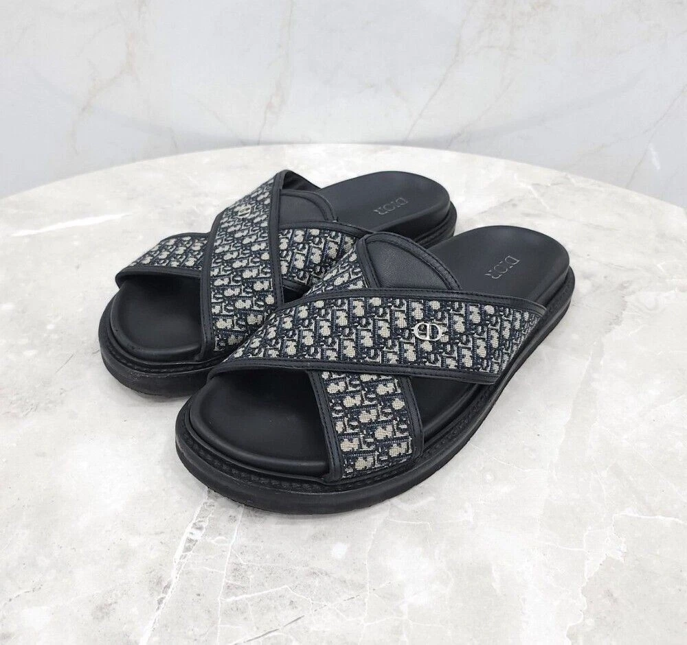 Sandales Dior Jacquard Aqua 3SA112ZGM 124284246