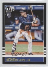 2019 Panini Donruss Retro 1985 Brandon Lowe (Dark Blue Jersey) #232 12hh