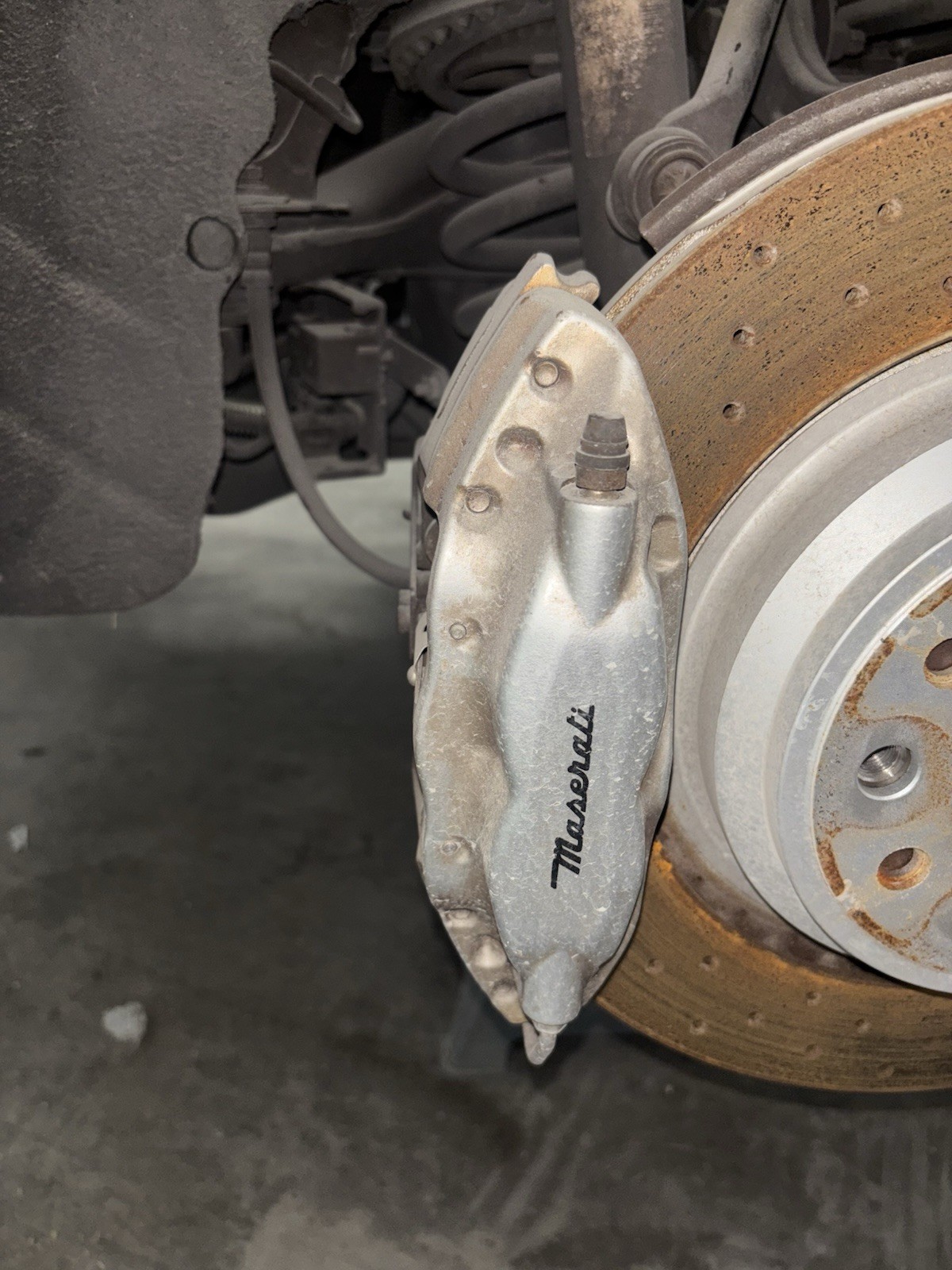 2014 - 2020 Maserati Ghibli Passenger Side Rear Brake Caliber