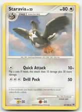 Staravia 47/100 Majestic Dawn Pokemon TCG HP