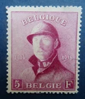Belgium - Belgium 1919: No. 177 obli. - CAT.: €132.00 king helmet