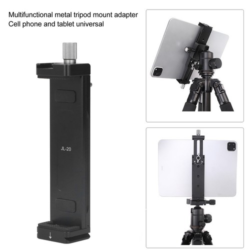 Tablet Phone Tripod Holder Mount Universal Tripod Mount Adapter With Cold AM - Afbeelding 7 van 23