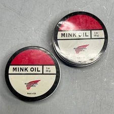 RED WING SHOES Mink Oil Leather Care Product Condition MADE IN USA 3oz 97105