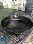 GRISWOLD Cast Iron Skillet No. 10 Small Block Logo 716 Double Pour-B.C.