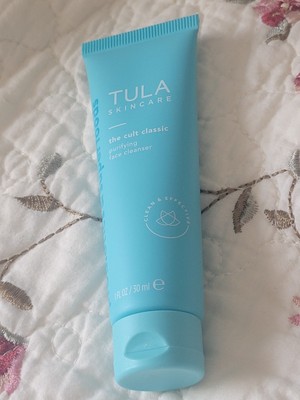 Tula Skincare The Cult Classic Purifying Face Cleanser 1 fl oz travel size