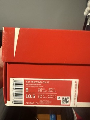 Nike Stranger Things x Air Tailwind 79 'OG Collection' Size 9 CK1905 100