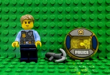 LEGO Dimensions- Chase McCain Minifig, Toy Tag & Weapon (Lego # 71266), no box