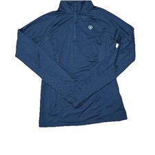 Ariat Tek Cold Series Women  s Black 1/4 Zip Pullover With Ariat Logo Size Small