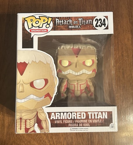 Funko Pop! Vinyl 6": Attack on Titan - Armored Titan (6 inch) #234