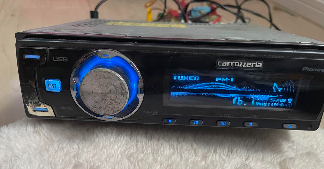【希少良好固体】carrozzeria DEH-P620 CD/USB Pioneer Carrozzeria DEH-P620 CD Car Stereo Receiver Audio Deck