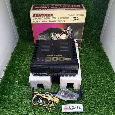 NOS Vintage Sentrek SAQ-3900 Auto Equalizer Verstärker 300 W Boxed CIB ICES...