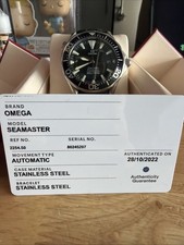 Mens Omega Seamaster Peter Blake Chronometer watch Black Dial - 41MM - 2254.50
