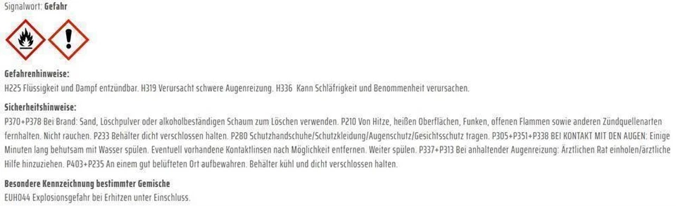 Isopropanol 99,9% 10L sehr ergiebig IPA Entfetter Reiniger auch in 1L 2.5L 3L 5L - Bild 2 von 2
