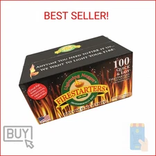 Lightning Nuggets N100SEB Super Economy Box Fire Starter , Tan Brown, 100 Count 