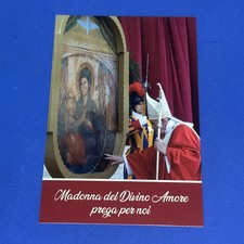 MADONNA DEL DIVINO AMORE PREGA PER NOI Santino - immagine sacra