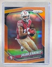 Jauan Jennings 2025 Panini Prizm #258 Orange /249