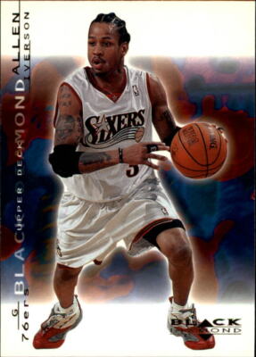 2000-01 Black Diamond #60 Allen Iverson NM-MT