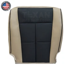 Driver Bottom Perforated Leather Tan/Black Fits 2010 2011 Lincoln Navigator AWD