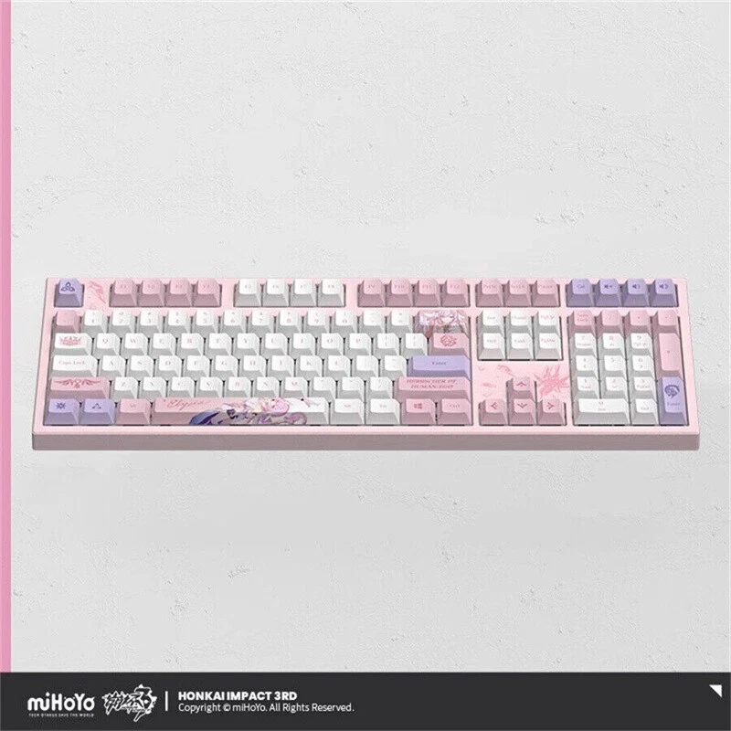 Official Honkai Impact 3 Elysia Hot Swap PBT RGB Backlight Mechanical Keyboard - Image 4 of 4