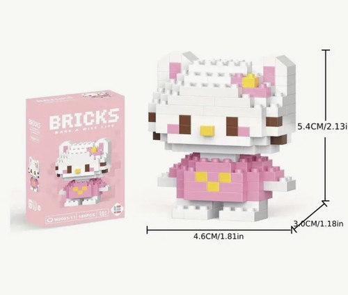 sanrio building blocks bricks - Picture 3 of 16