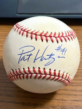 PAT HENTGEN SIGNED AUTOGRAPHED OAL BASEBALL!  Blue Jays, Orioles!