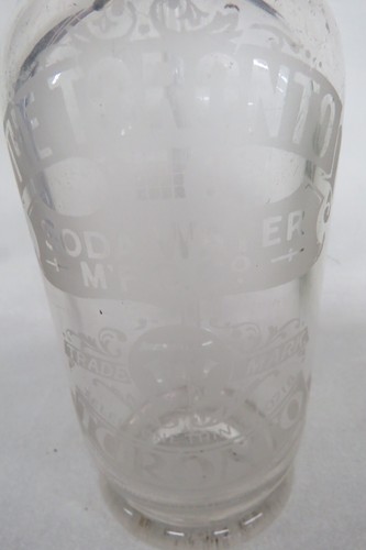 The Toronto Soda Water Seltzer Clear Glass 3999B - Picture 8 of 12