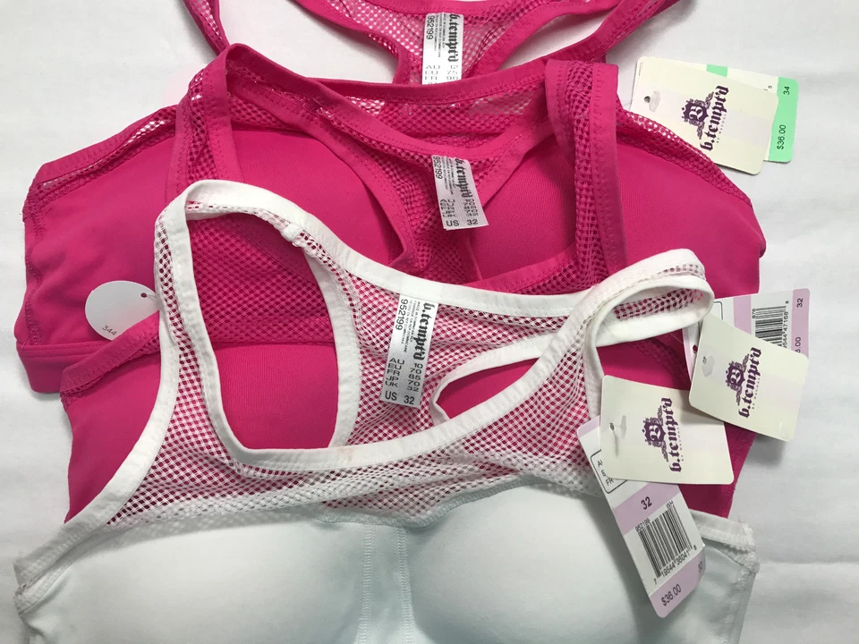 Sutiã esportivo B.TEMPT'D BY WACOAL ESCOLHA SUA COR E TAMANHO MSRP $36 ESTILO #952199 - Imagem 2 de 4