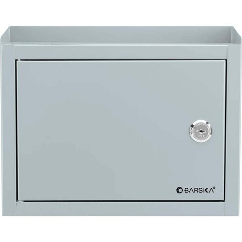 Barska CB12710 Key Lock Easy Wall Mount Multi-Purpose Steel Drop off Mailbox - Picture 7 of 8