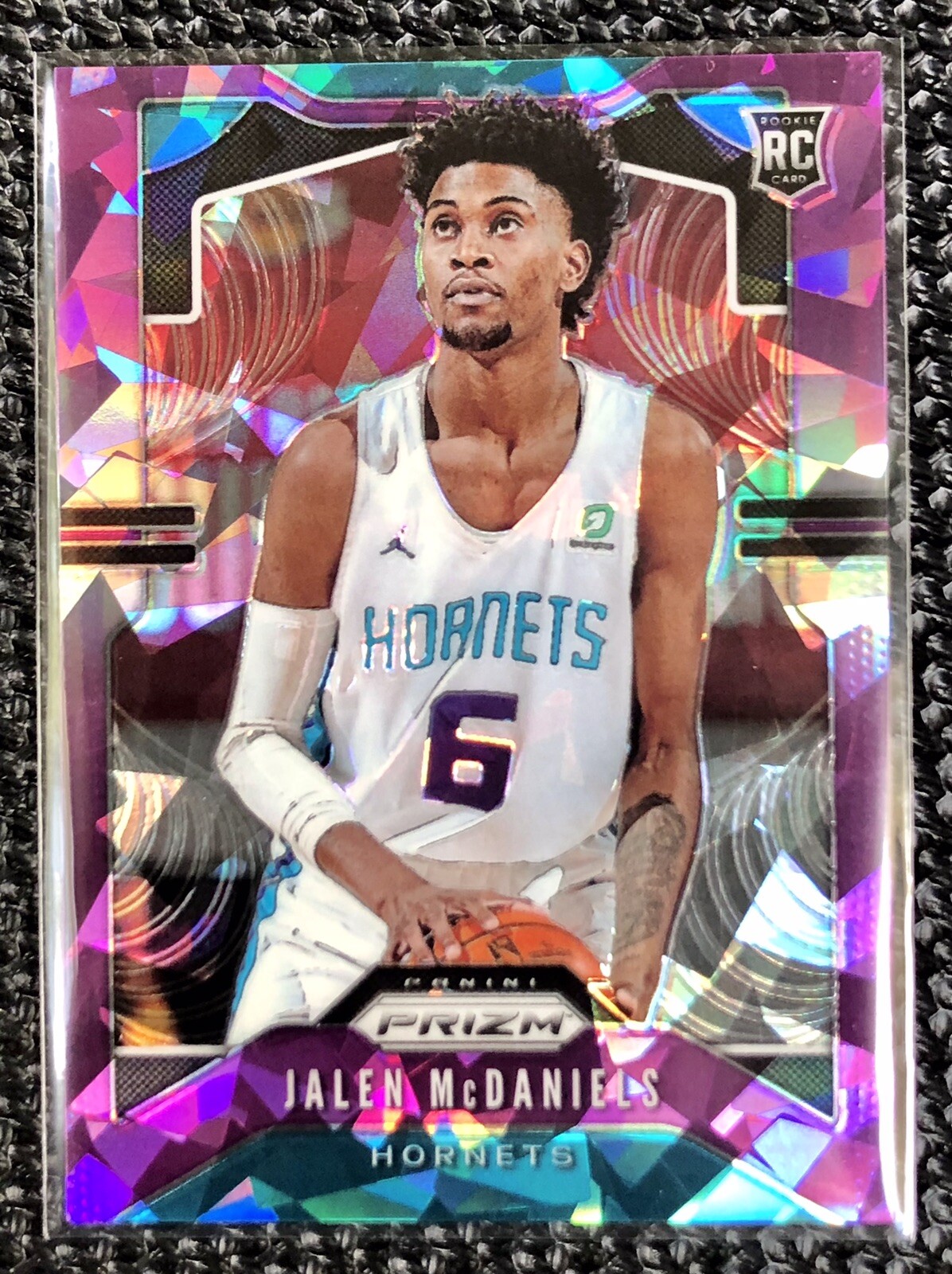 2019-20 Prizm Jalen Mcdaniels /149 PURPLE ICE Rookie RC #297 Hornets