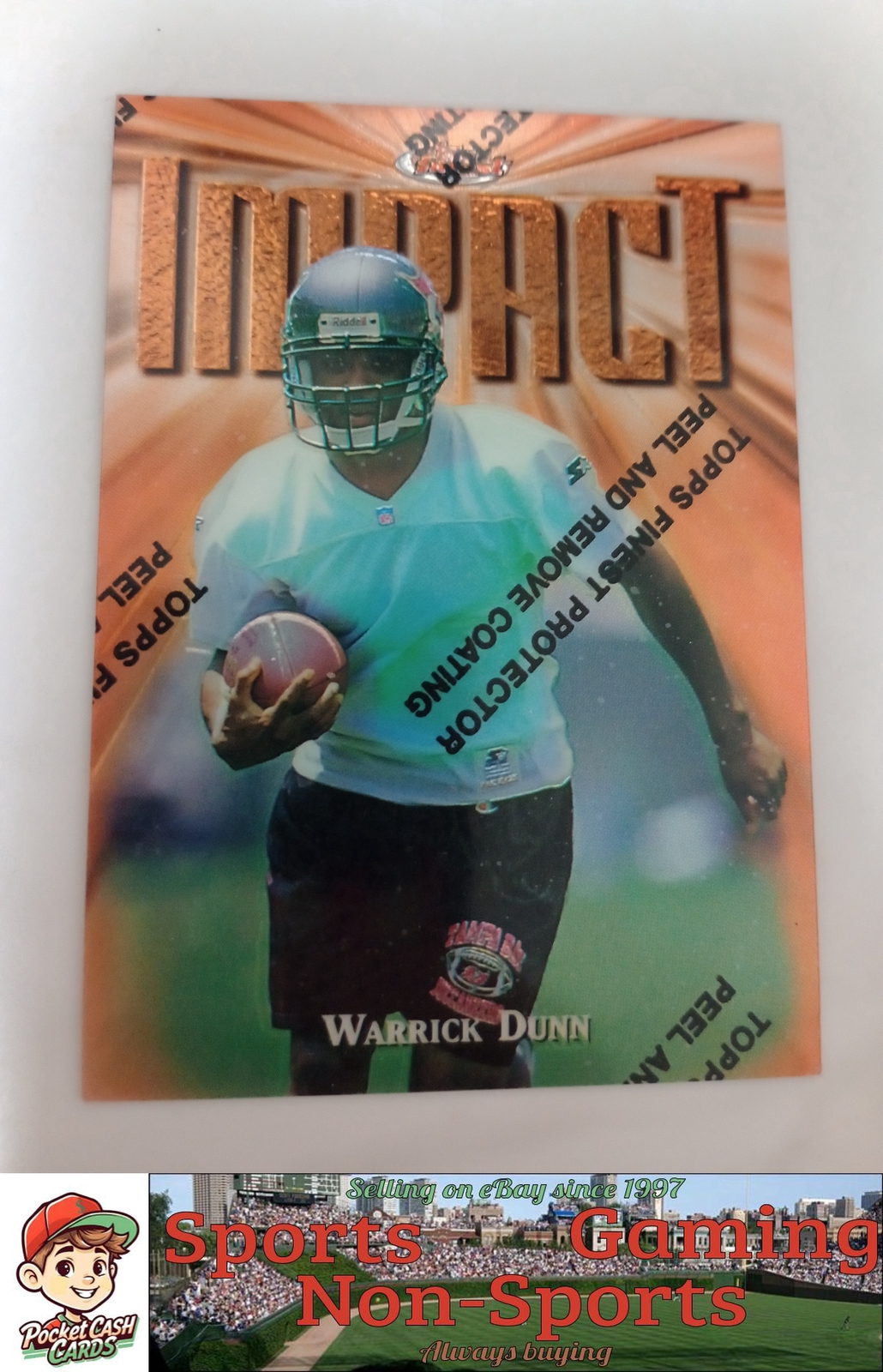 1997 Finest #270 Warrick Dunn 006763