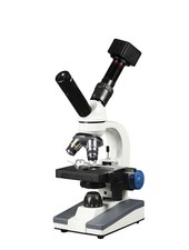 Dual View Elementary Level Compound Microscope, 2 MP Digital Eyepiece Camera