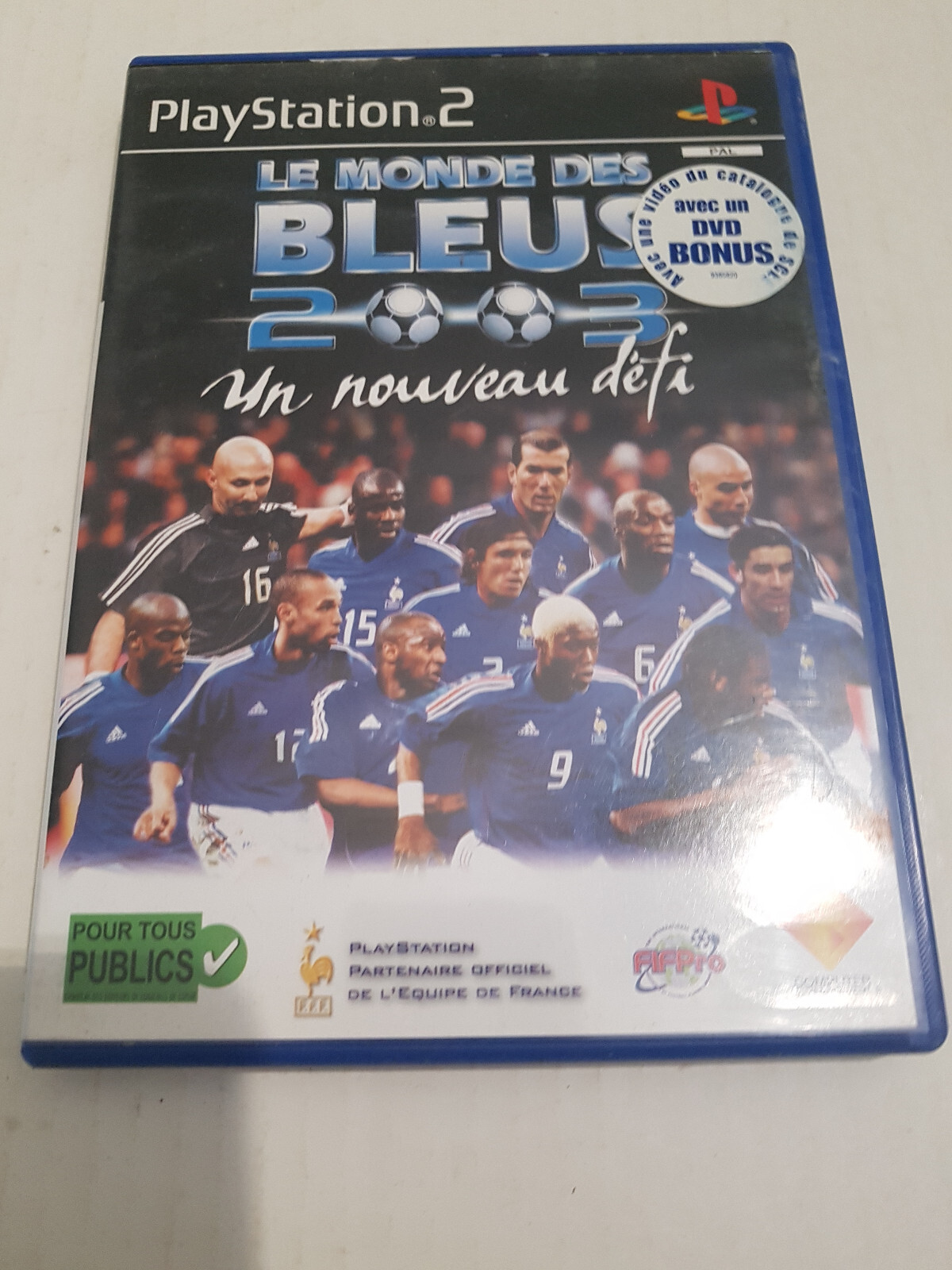 Sony PlayStation 2-PS2 - Le Monde des Bleus 2003 - complet