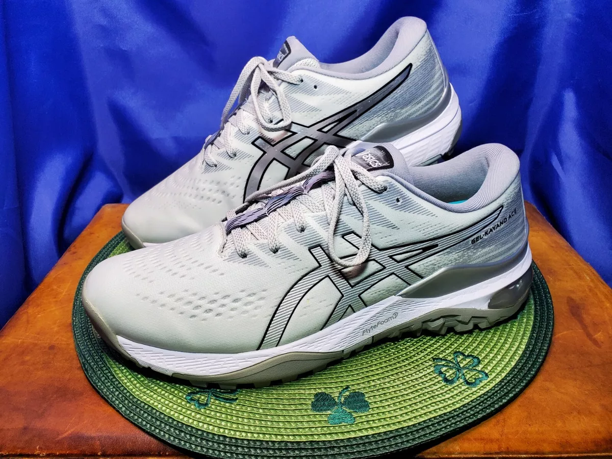 Asics Gel Kayano Ace Spikeless Golf Shoes Gray Men s Size US 10